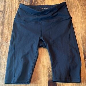 NWOT Calia Women's Stay The Path Black High Rise Biker Short Size Extra Small